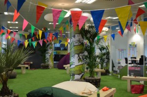 The Garden at Festival Time at HRonline